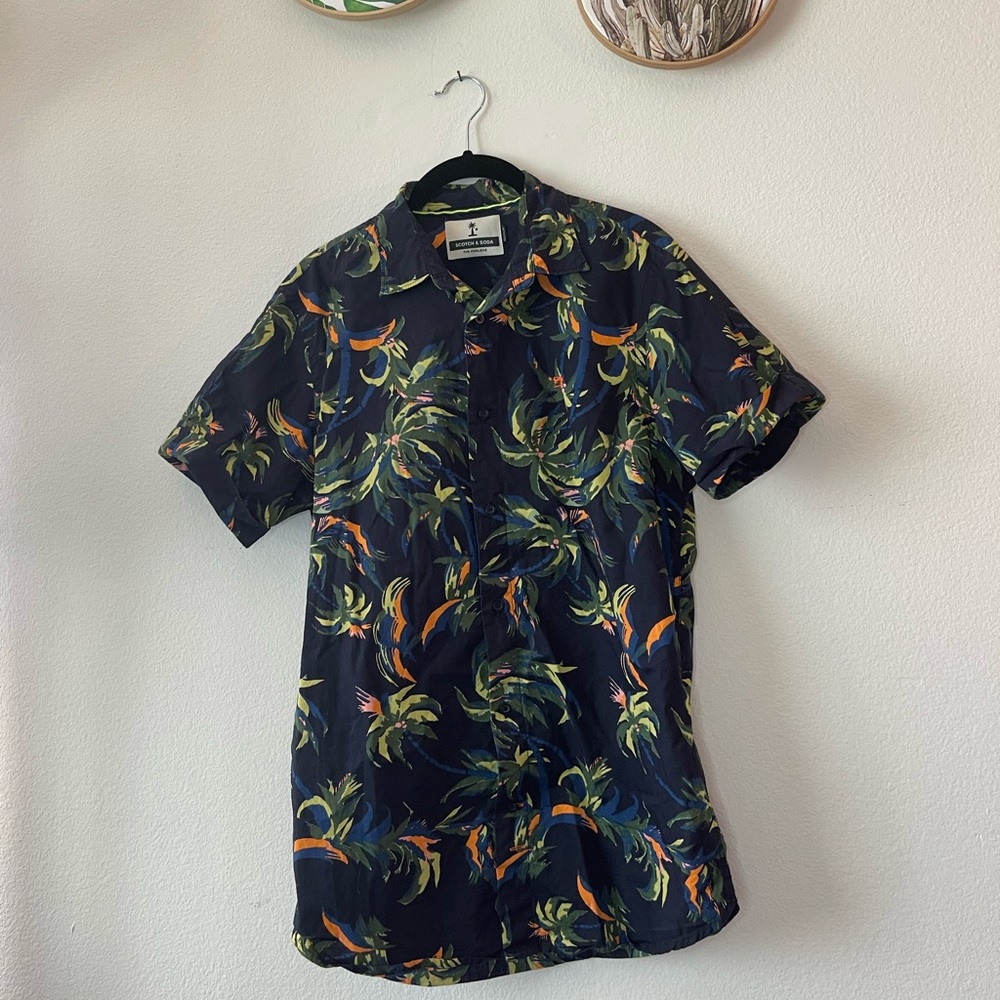 Scotch & Soda Small short sleeve button down